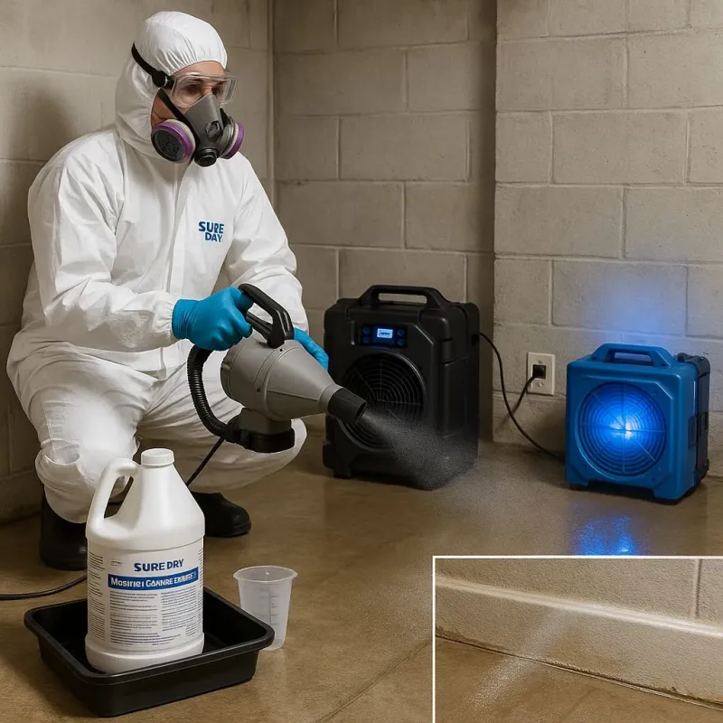 Sanitization and Odor Removal process in Aguadilla, PR